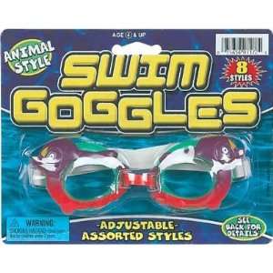 SWIM GOGGLES ANIMALS (Sold 3 Units per Pack)