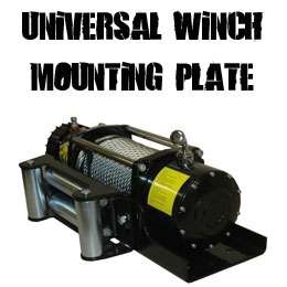 Stuff Universal winch mount allows you to securely mount any winch 