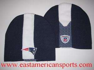   England Patriots NFL Reebok Sideline Hat Knit Cap Winter Skunk Beanie