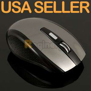 4G 2.4GHz Wireless Optical Mouse/Mice+USB Receiver for PC Laptop 
