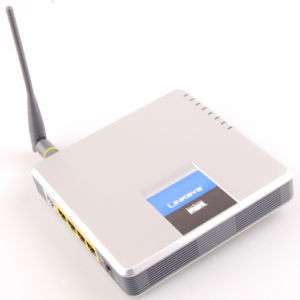 Linksys Wireless G ADSL 2 Gateway WAG200G Modem Router  