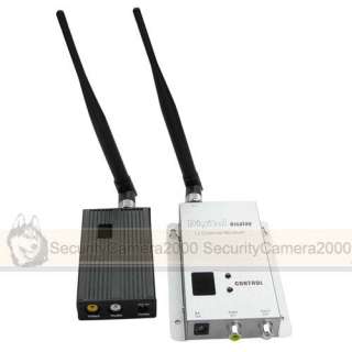 5W 4CH Wireless Camera Video Audio Transmitter Receiver Kit www 
