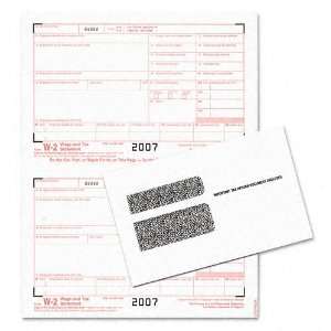  TOPS  Tax Forms/W 2 Tax Forms Kit w/24 Forms, 24 Envelopes, 1 Form 