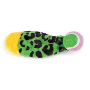  Premier Tennis Tail Dog Toy, Giraffe with Leopard Print 
