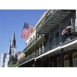  Wrought Iron Balconies in the French Quarter, New Orleans 