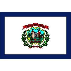  3 x 5 Feet West Virginia 2 ply Poly   outdoor State Flags 