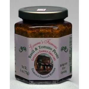 Loveras Famous Basil and Tomato Pesto  Grocery & Gourmet 