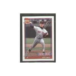  1991 Topps Regular #731 Jeff Gray, Boston Red Sox Baseball 