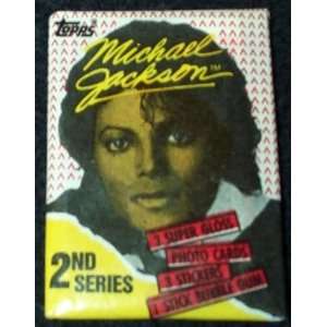  Michael Jackson Series 2 Photo Trading Cards Pack Toys 