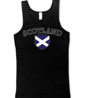  Scotland Flag International Soccer Juniors Tank Top 