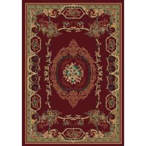  NEW Durable Area Rugs Carpet Lexington Burgundy 8x11 