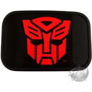  Official Transformers Autobot Red and Black Belt Buckle 