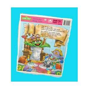    Sesame Street Grouchy King Cole Frame Tray Puzzle Toys & Games