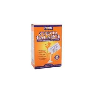 Stevia Balance with Inulin and Chromium by NOW Foods   (130mg   100 