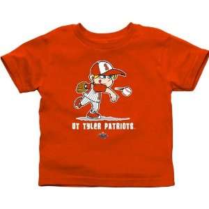 Texas Tyler Patriots Infant Boys Baseball T Shirt   Orange  