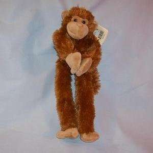  14in Stuffed Animal Happy Baby Monkey Brown Toys & Games