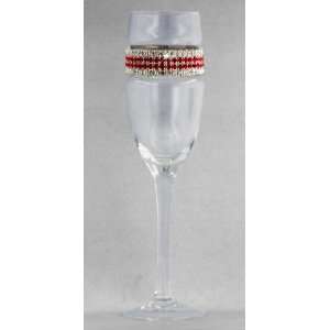  with Red Removable Bracelets by Stemware Designs
