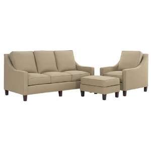   Upholstered Collection Graham Fabric Upholstered Sofa Set Home