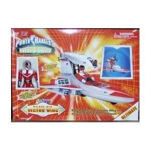  Power Rangers Time Force Deluxe Red Vector Wing w/ Red 