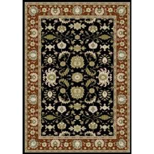   Traditional Area Rugs Wine Khol 5x8 Act. Sz. 53x75