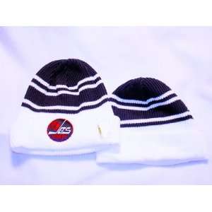    WINNIPEG JETS Vintage Retro Logo Beanie Knit Hat