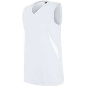   Sleeveless Custom Volleyball Jerseys WHITE/WHITE WL