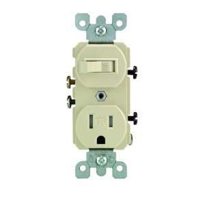 Combination, 15 Amp, 120 Volt AC Toggle Switch, and 15amp, 125 Volt 