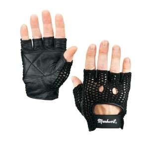 Markwort Knit Black Weight Lifting Gloves BLACK LARGE  