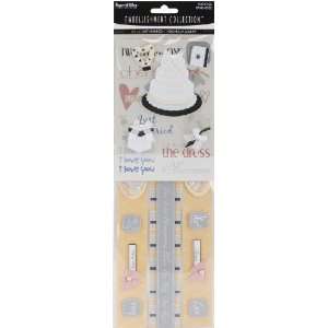  Westrim Embellishment Collections 3/Package, Just Married 
