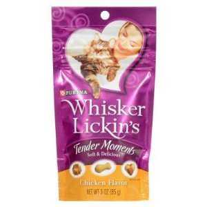  Whisker Lickins Cat Treats   Chicken Flavor, 3 oz Pet 