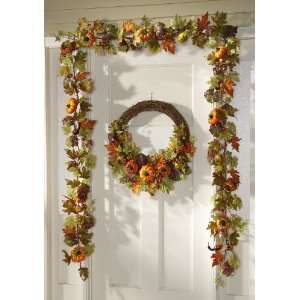   Fall Florals Wreath By Collections Etc