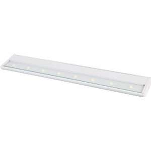   CounterMax MX L120D 30 8 Light LED Under Cabinet White Clear Glass