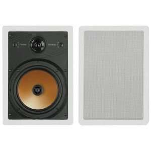  BIC AMERICA HT8W 8 3 WAY ACOUSTECH SERIES IN WALL SPEAKERS 
