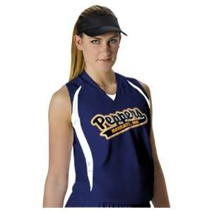  Custom Alleson 558W Women s Sleeveless Softball Jerseys NA 