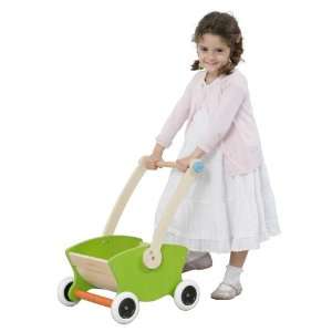   Grow With Me 2 in 1 Sturdy Wooden Walker & Wheelbarrow Toys & Games